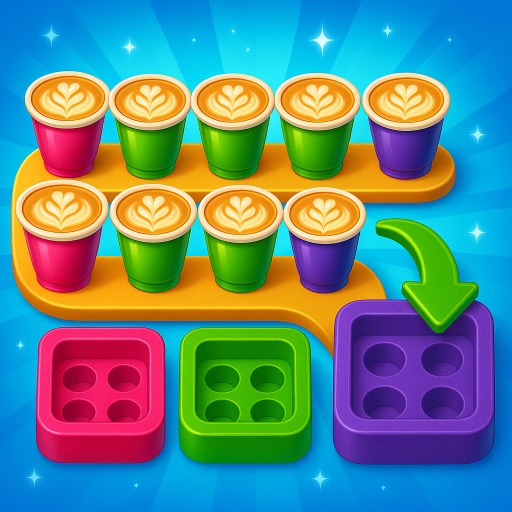 Coffee Color Blocks Cover